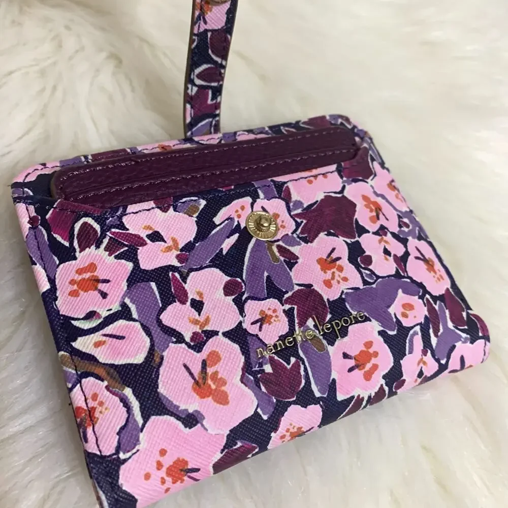 NANETTE LEPORE Purple Floral PLUM BLOSSOM 